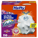 Hefty Ultra Strong 13 Gallon Tall Trash Bags (110 Bags)