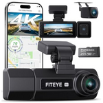 Fiteye IMX335 STARVIS Sensor 3-Channel 4K Dash Cam