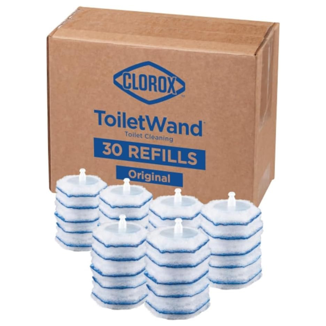 30-Count Clorox ToiletWand Disposable Wand Heads Disinfecting Refills