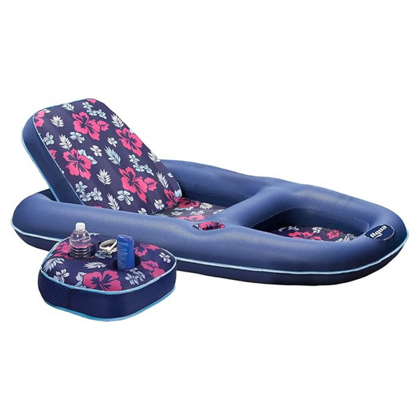 Aqua Campania Ultimate 2-In-1 Inflatable Pool Float Lounge