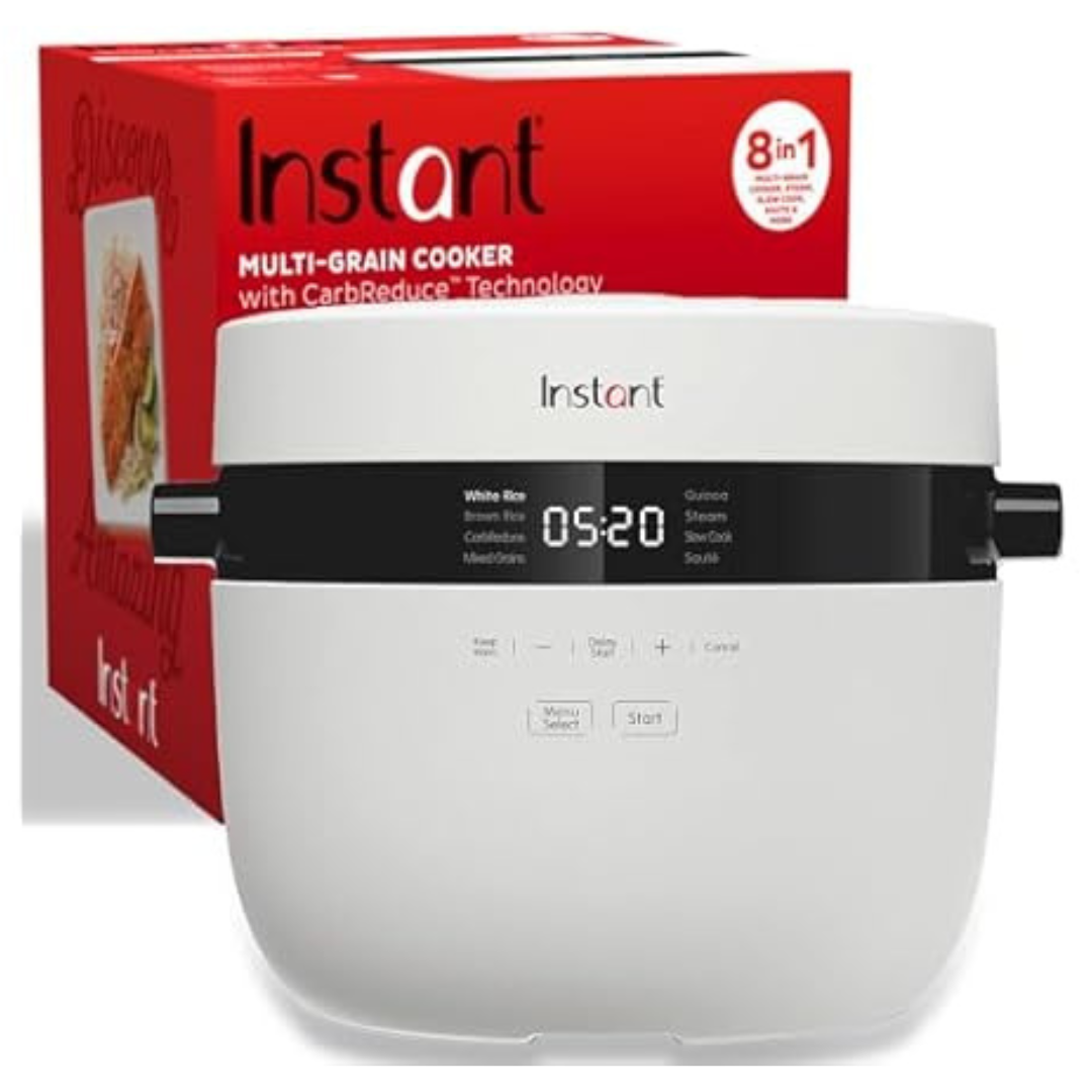 Instant Pot 20-Cup Rice Cooker With Carb Reducing Technology