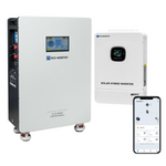 Eco-Worthy 48V 280Ah LiFePO4 Batteries + 10kw Solar Hybrid Inverter