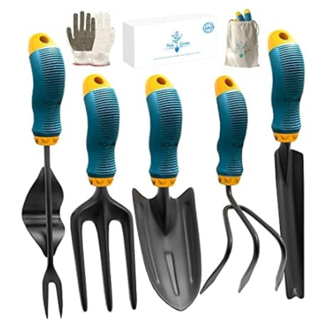 Patio Garden Heavy Duty Gardening Alloy Steel Tool Set