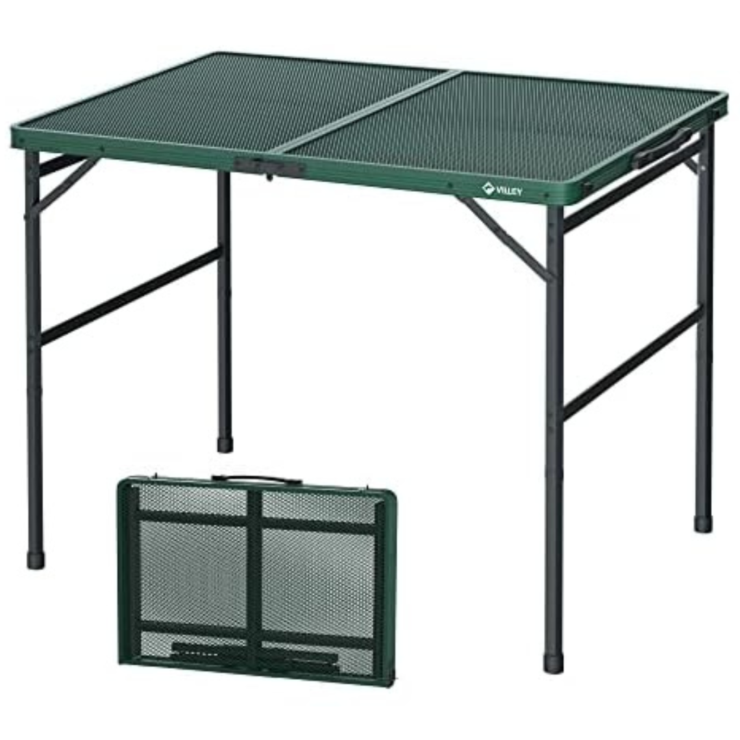 Villey 3ft Portable Lightweight Grill Folding Camping Table