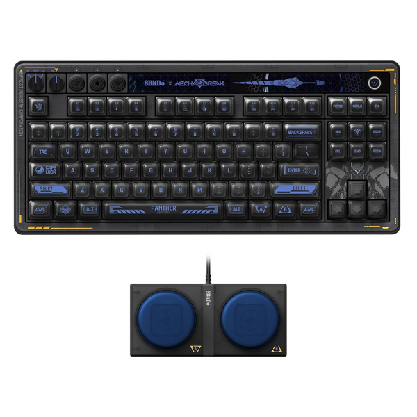 8BitDo Retro 87 Mechanical Keyboard W/ Hot-Swappable Kailh Switches