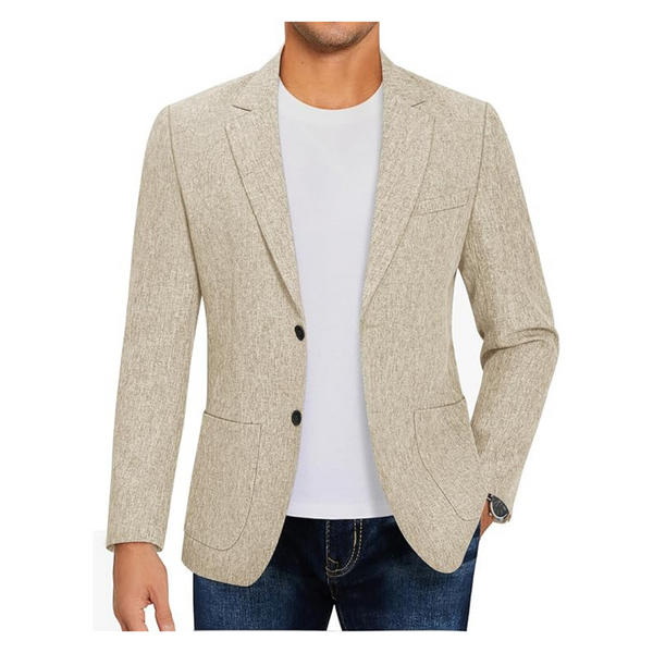COOFANDY Linen Summer Stylish Linen Business Blazer