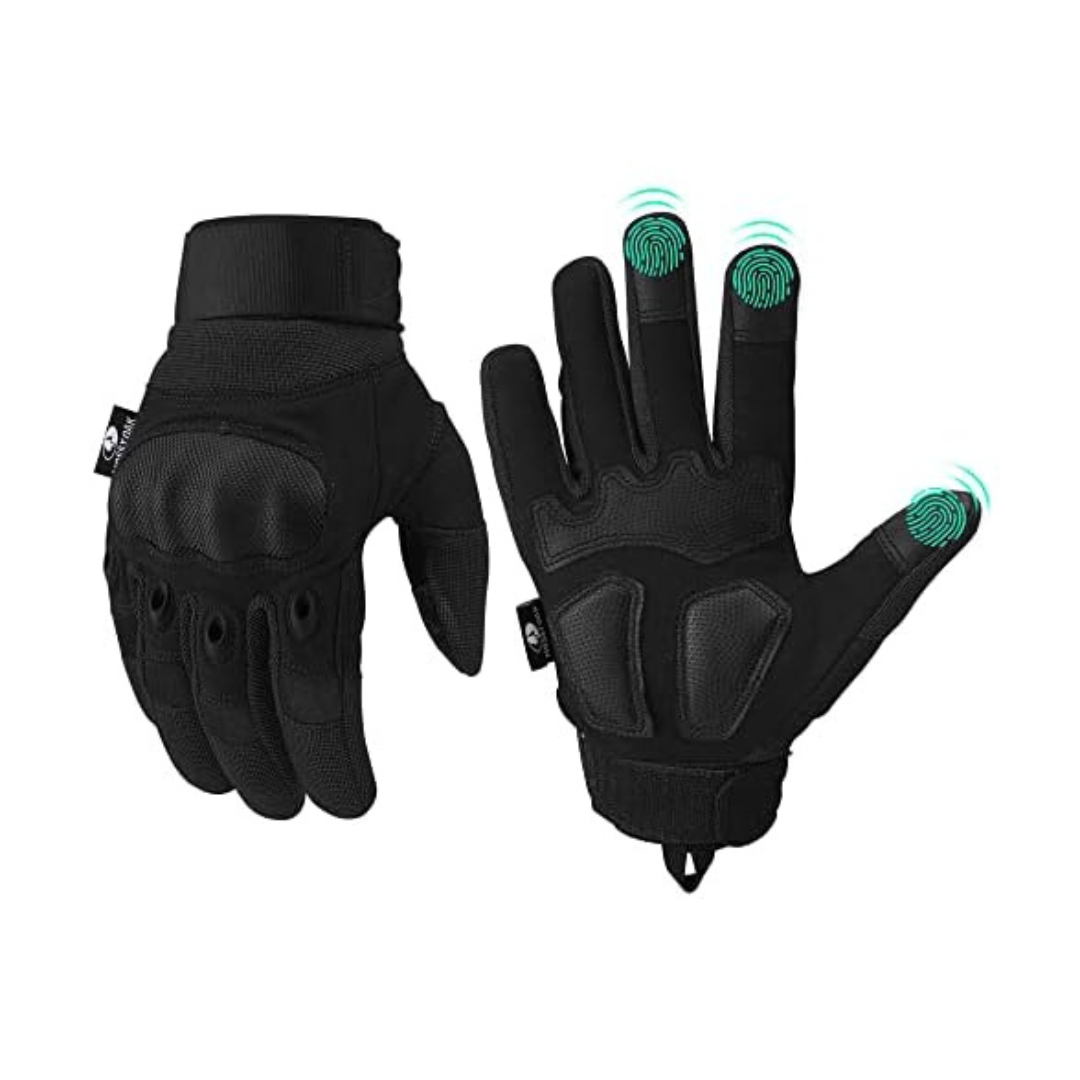 Mossy Oak Men's Tactical Gloves W/ Hard Shell & Palm Padding