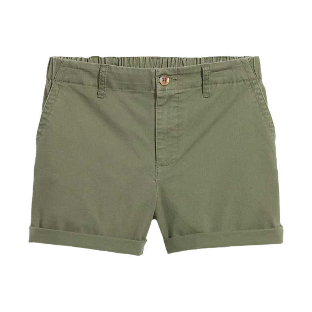 Old Navy Women's High-Waisted OGC Pull-On Chino Shorts