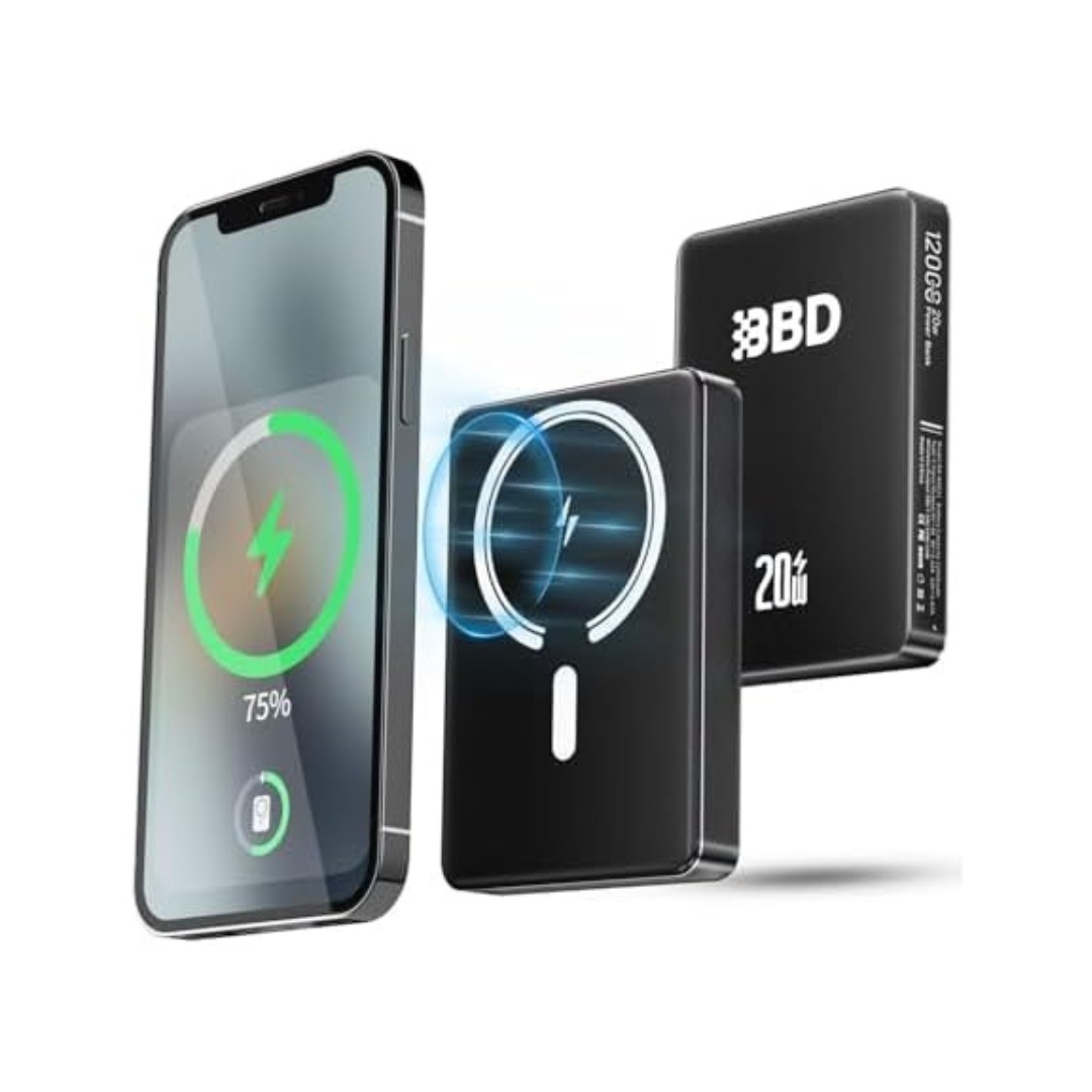 BBD 20w Wireless 12000mAh Magsafe Magnetic Power Bank