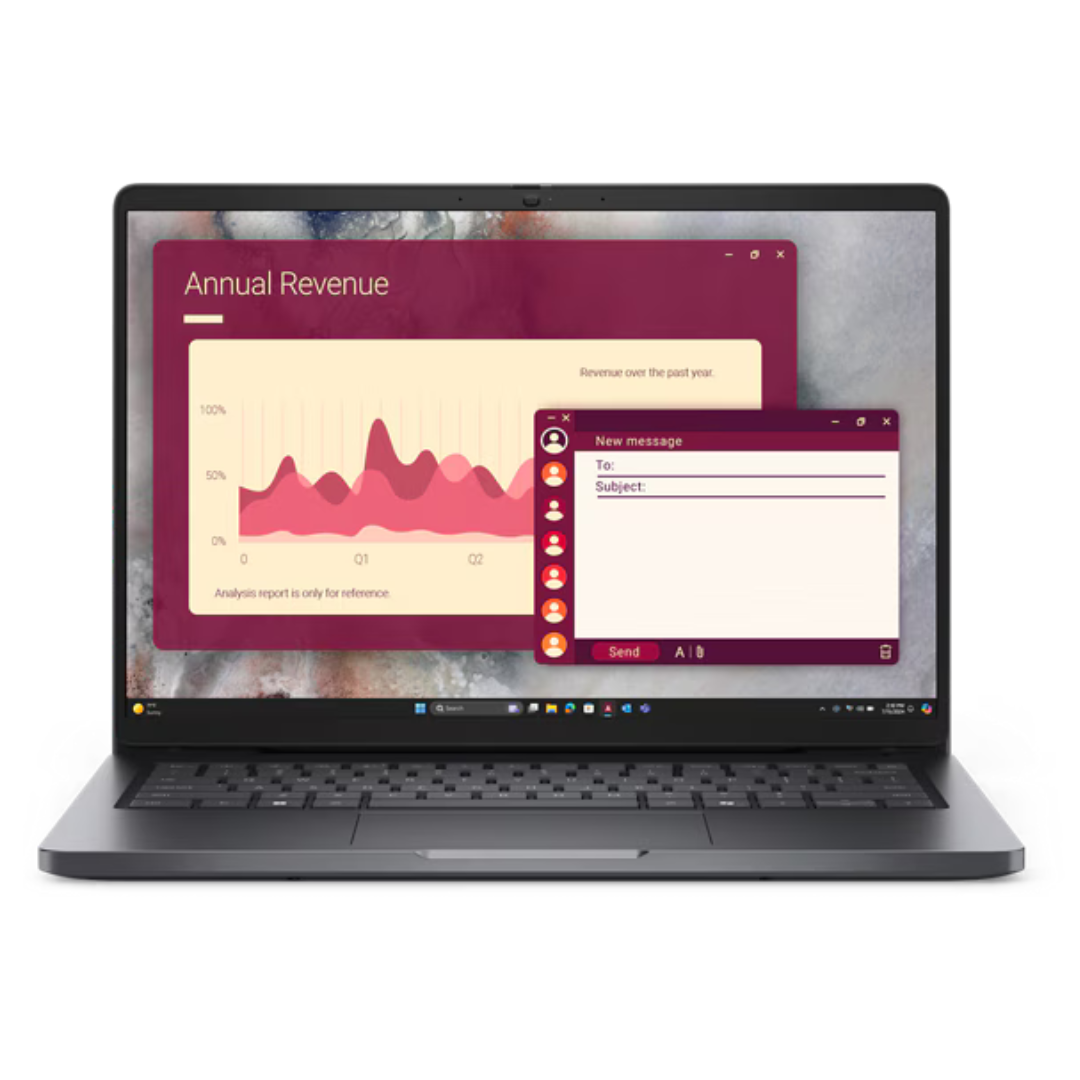 Dell Pro 14 14" FHD Laptop (Core 5 120U / 16GB RAM / 256GB SSD)