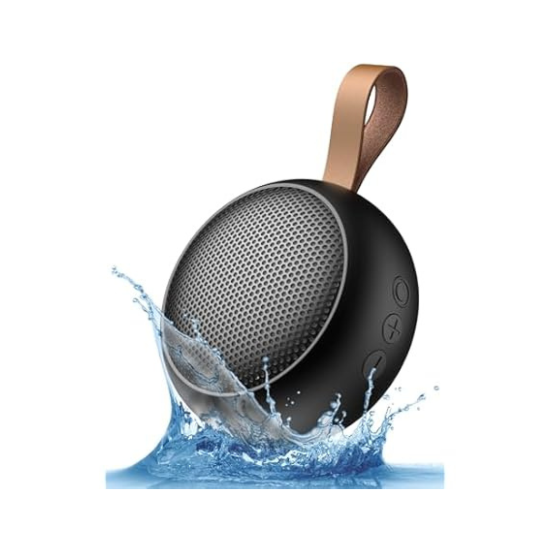Portable IPX7 Waterproof Bluetooth Small Shower Speaker