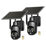 2-Pack Tefrio Cellular Night Vision Security Cameras