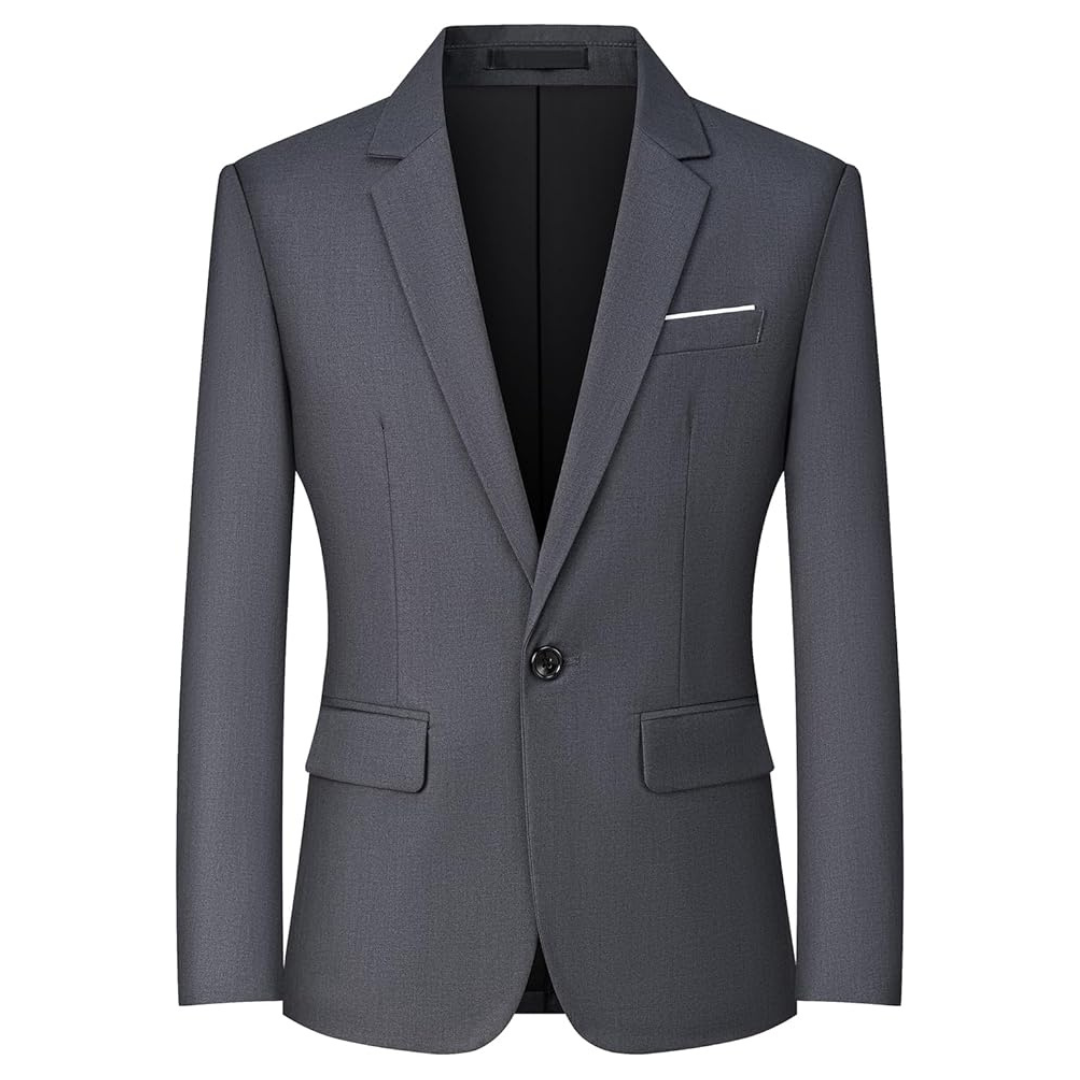 Mylldey Men's Slim Fit Business Blazer (3 Colors)