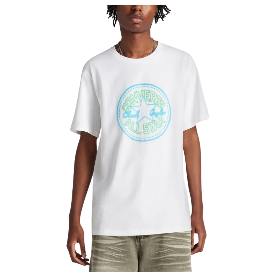 Converse Men's Neon Sign All Star Patch T-Shirt