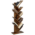 Vasagle 9-Tier Space-Saving Corner Large Tree Bookshelf