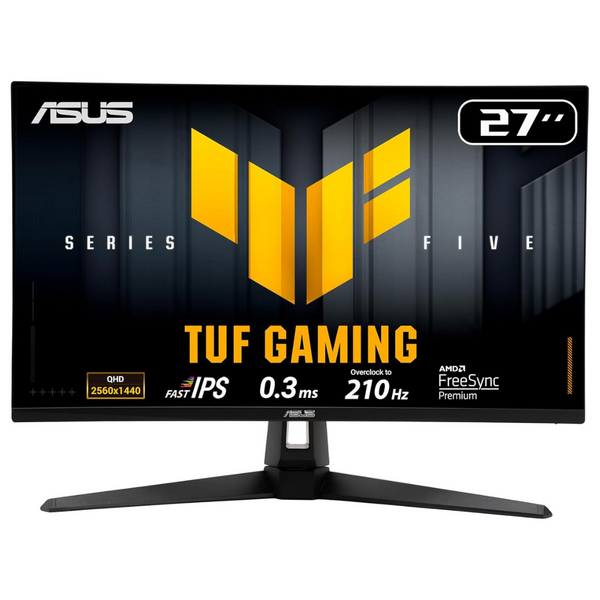 27" ASUS TUF WQHD 210HZ 0.03ms Rapid IPS Freesync Monitor