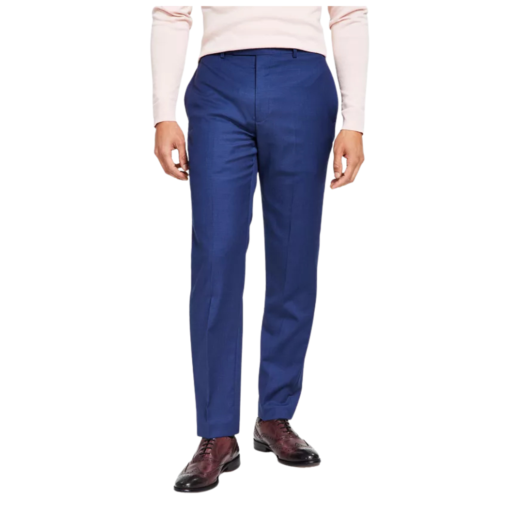 Calvin Klein Slim Fit Wool Blend Suit Pants