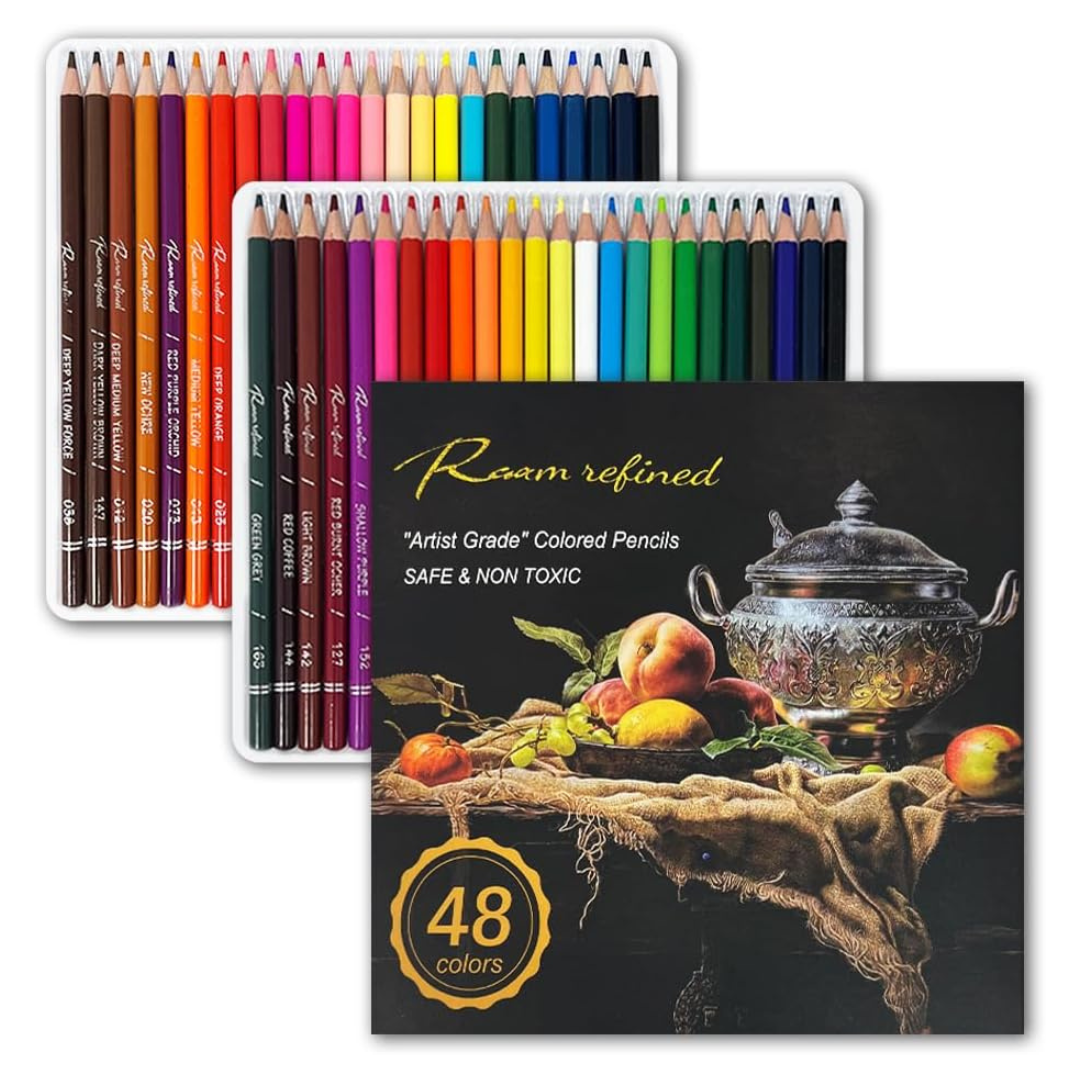 48-Count Artist Grade Premium Colored Pencils