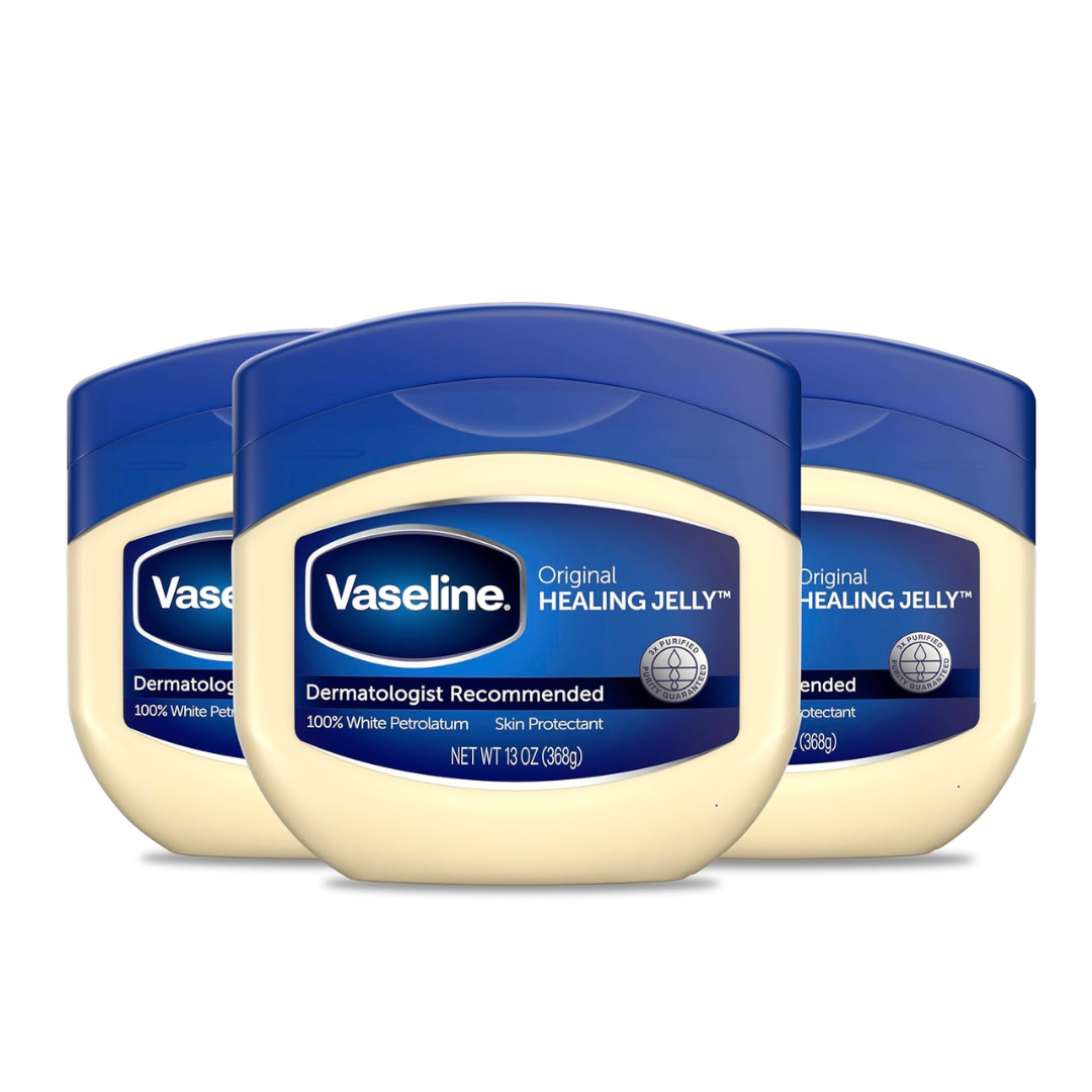 3-Pack Vaseline 13oz Petroleum Jelly