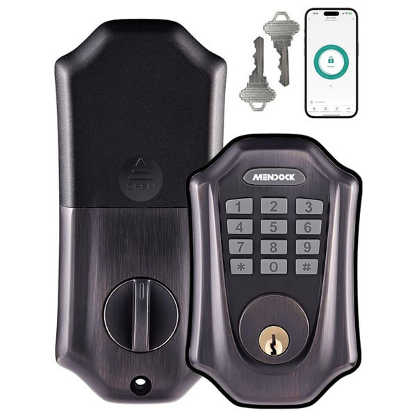 Waterproof IP54 Keyless-Entry Deadbolt Smart Lock