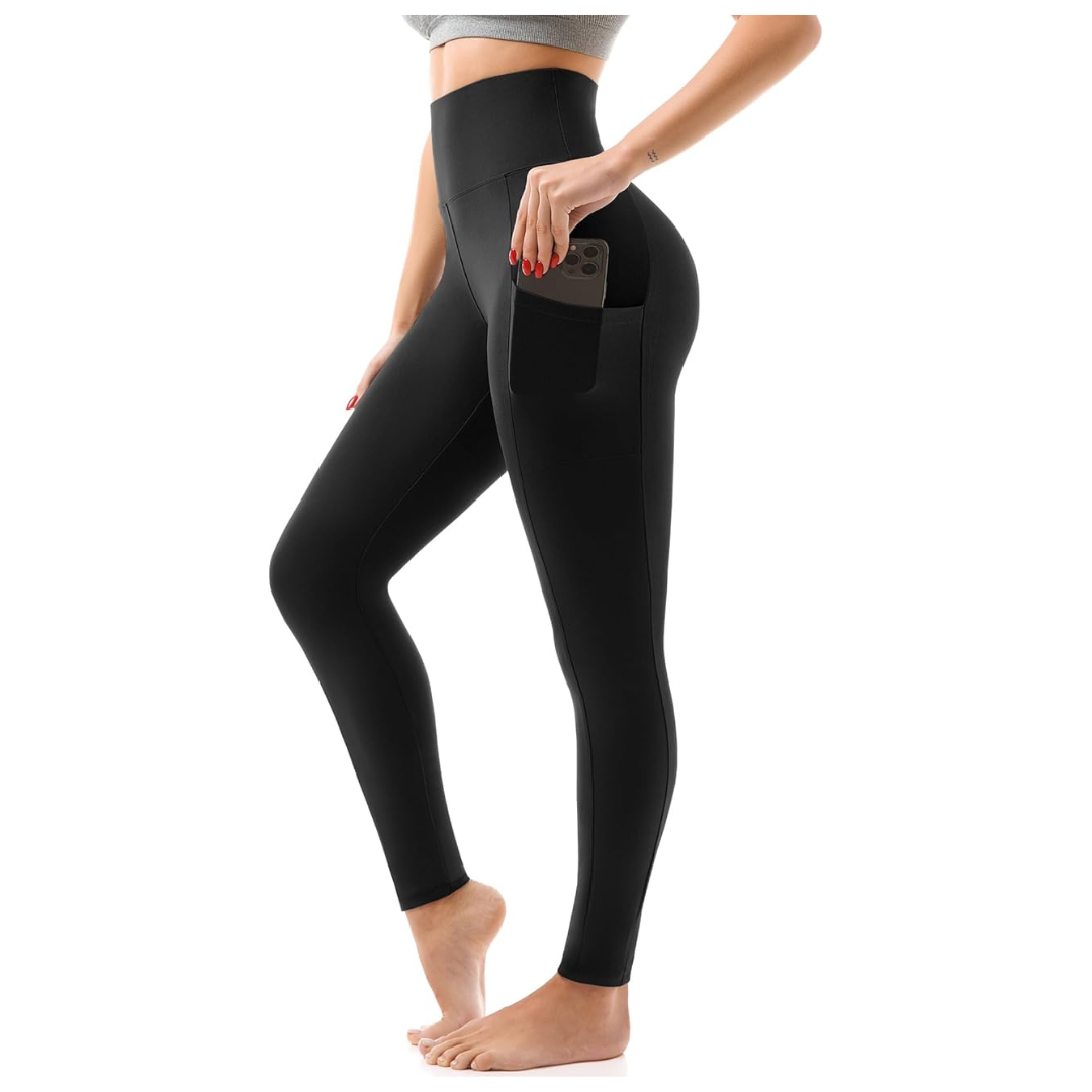 Sinophant Women's High Waisted Leggings With Pockets (Various)