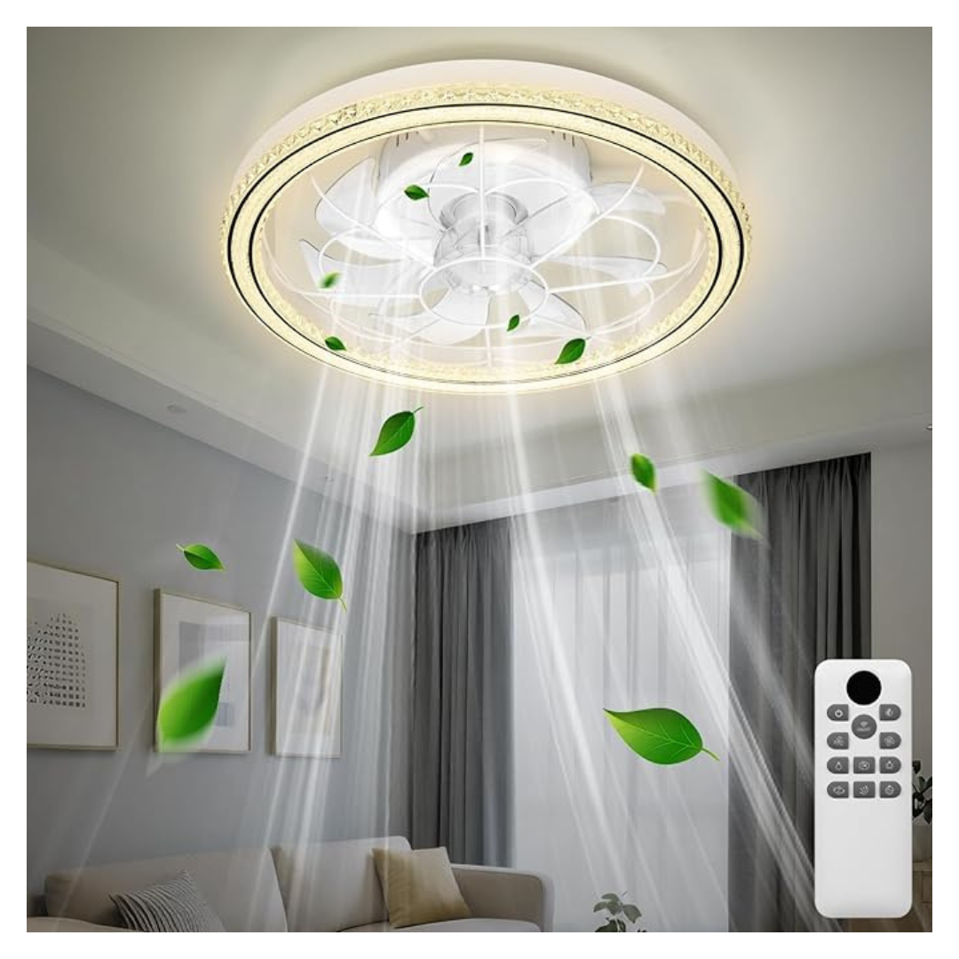 HoperBriwght 6 Speed Ceiling Fans With Light