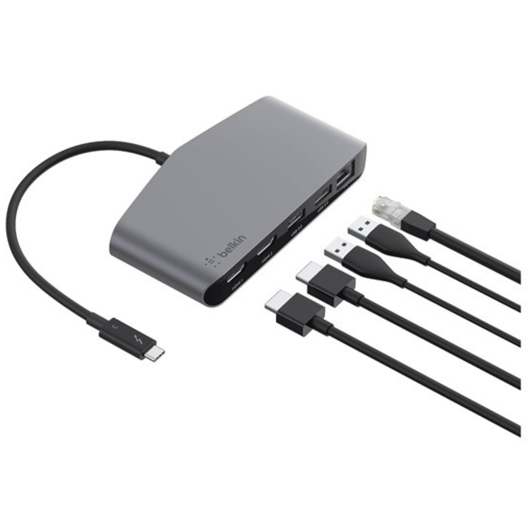 Belkin Thunderbolt 3 Dock Mini HD Usb C Docking Station w/ Cable