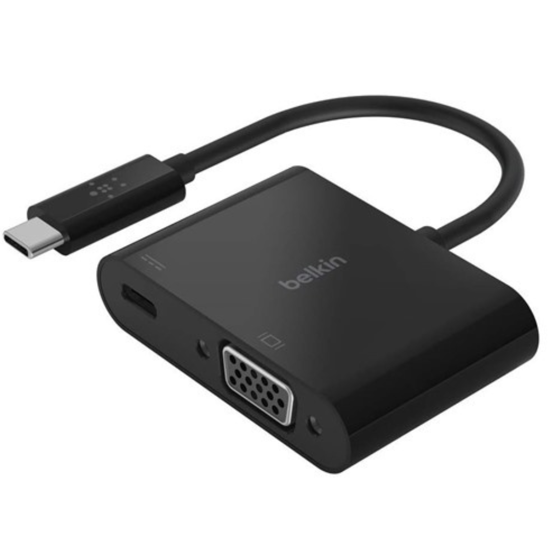 Belkin USB-C to VGA Adapter + Charge