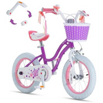 16" RoyalBaby EZ Stargirl Girl's Bike with Handbrake & Coaster Brake