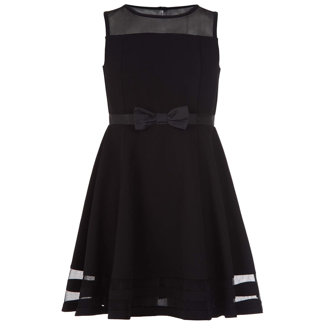 Calvin Klein Girls Sleeveless Party Fit & Flare Silhouette Dress