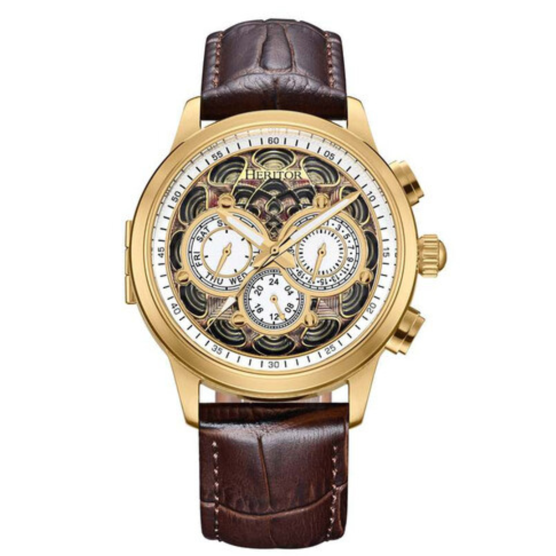 Heritor Apostle Multi-Color Dial Men's Watch