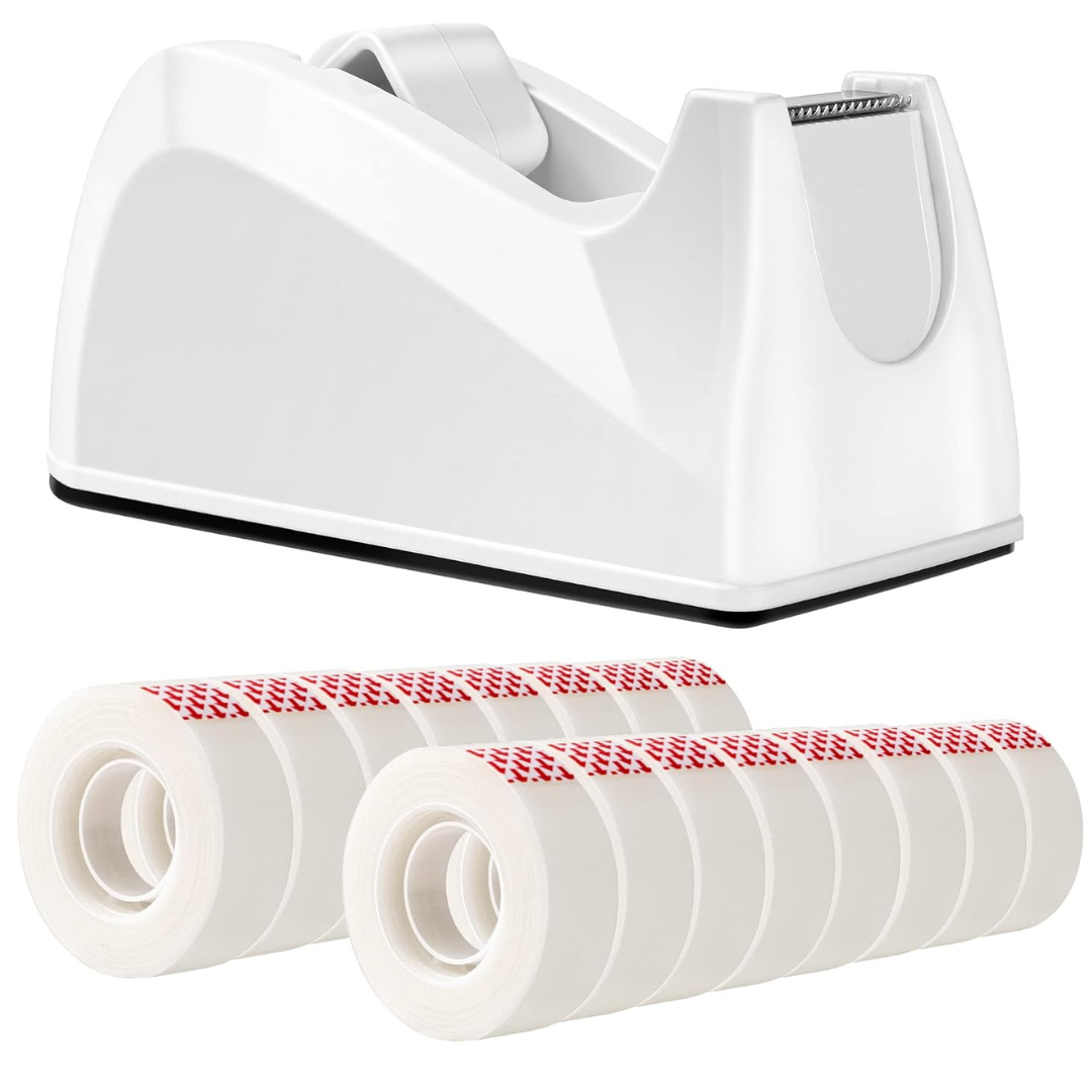 256-Rolls Amazon Basics Tape with Dispenser