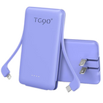 2-Pack TG90 deg Portable 5000mAh Phone Charger Ultra Mini Power Bank