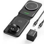 3 in 1 MagSafe 15W Magnetic Wireless Charging Station