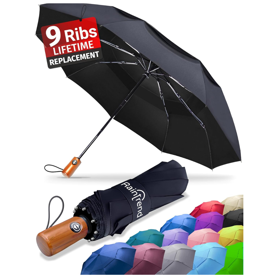 Windproof Premium Umbrella wWth Compact Folding