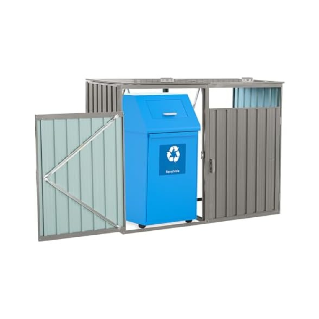 IMagacFun Outdoor Trash Can Storage