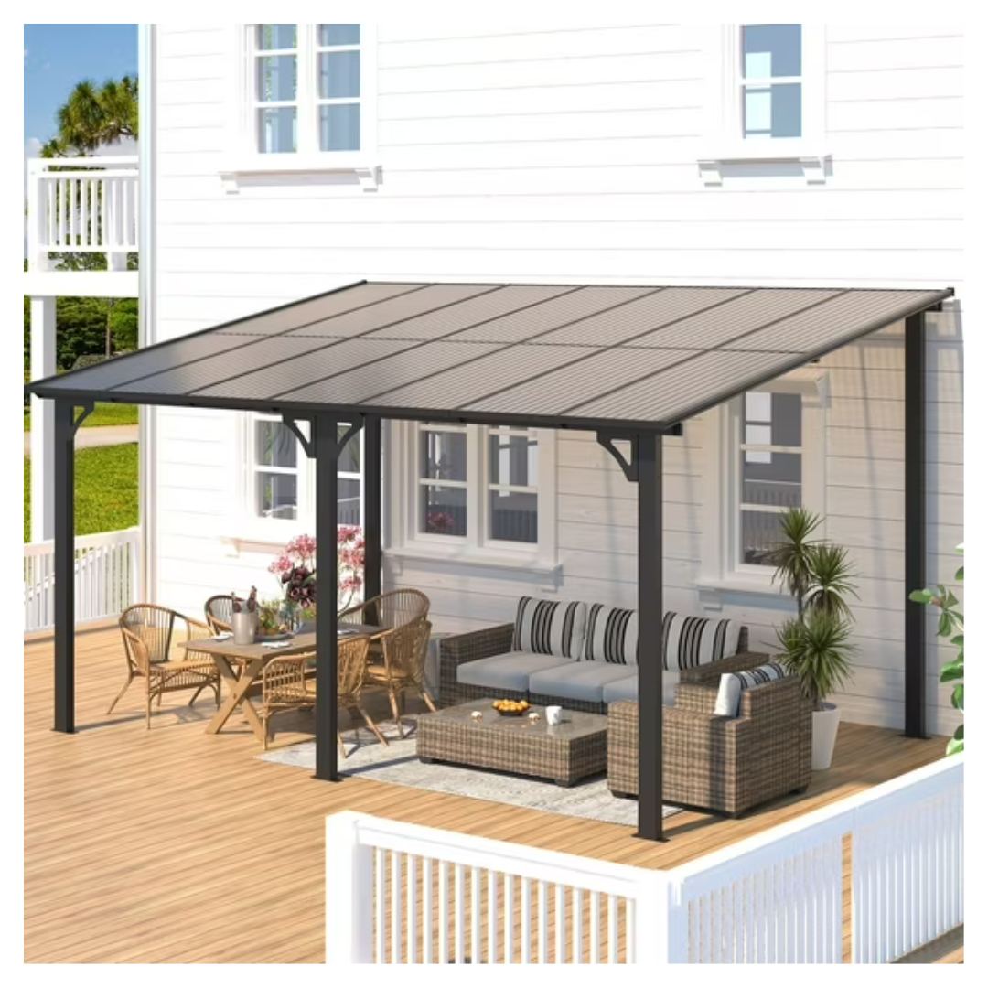 Aecojoy 10ft x 14ft Patio Hardtop Aluminum Gazebo
