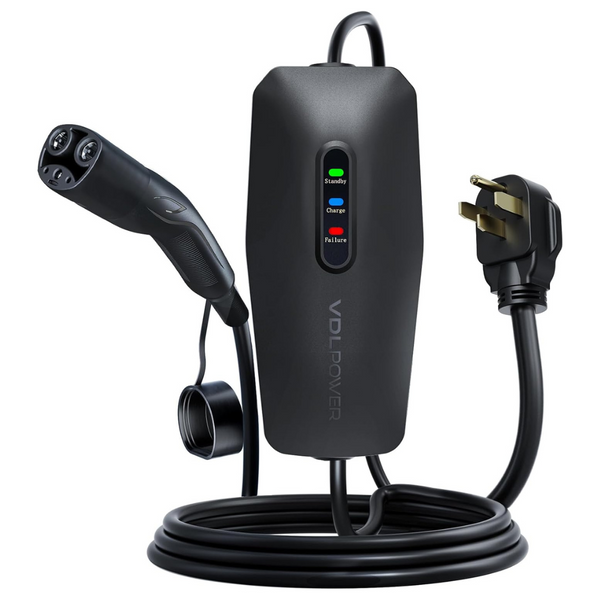 Level 2 Tesla EV Charger, 32Amp 7KW Portable With 20ft Cable