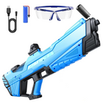 Electric Automatic Suction Squirt Water Gun With Led Light