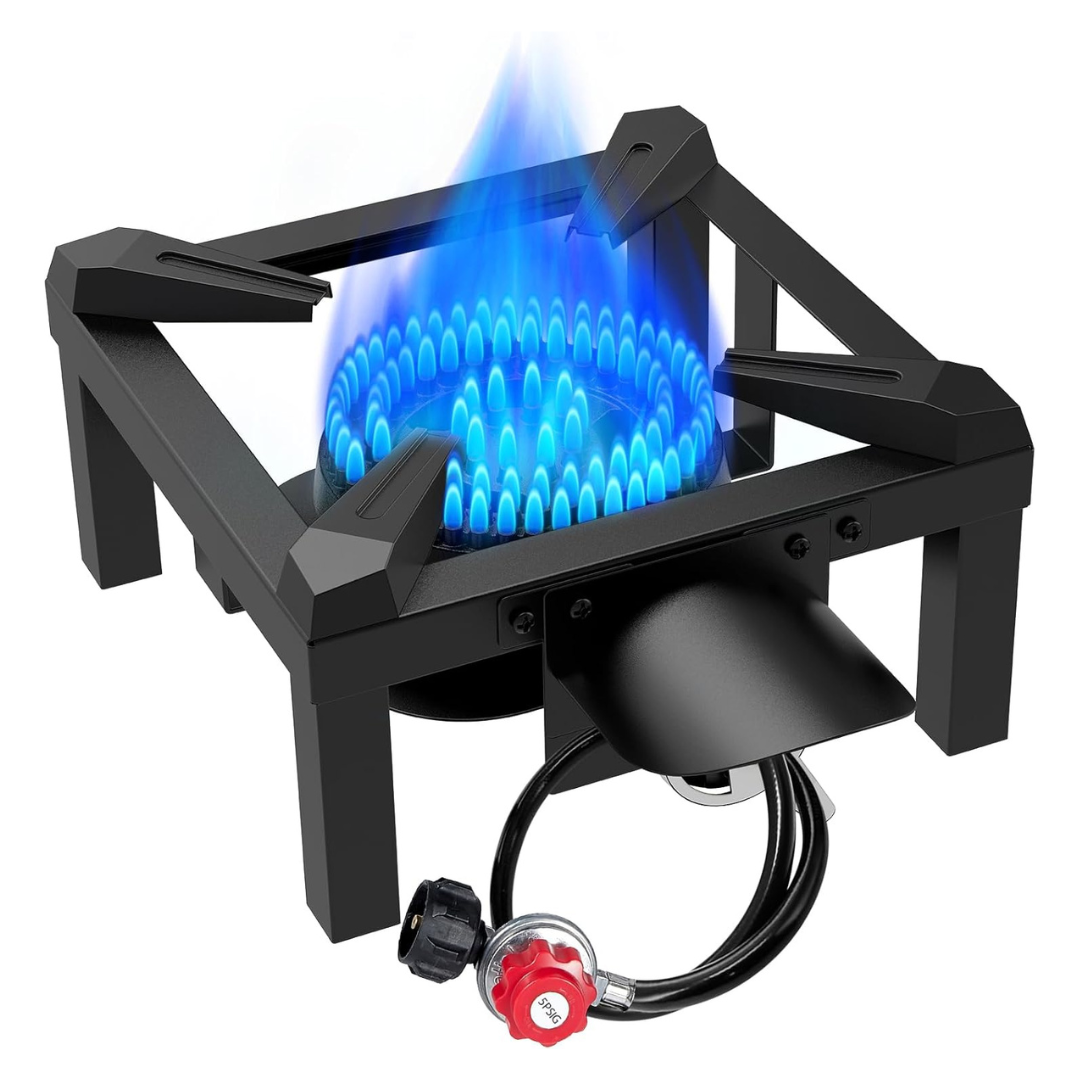 Llamaviva High Pressure 100,000 BTUs Single Propane Gas Stove