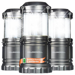 3-Pack Battery Powered LED Camping Lights & Lanterns