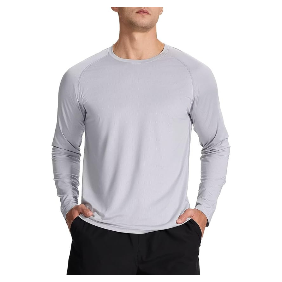 Men's Lightweight UPF50 Quick Dry Rash Guard Cooling T-Shirt