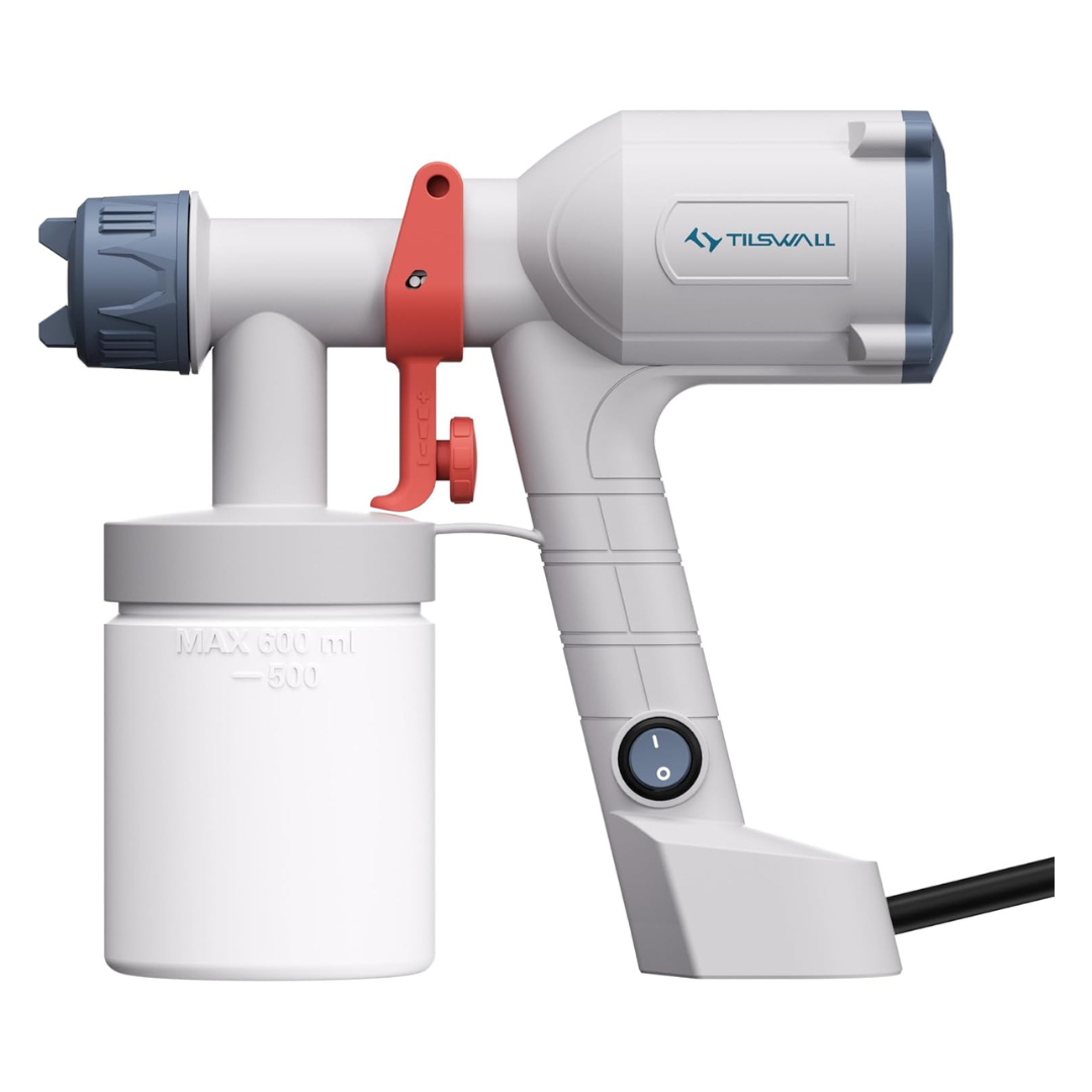 HVLP Ultra-Light Electric Paint Sprayer W/ 20-Fl Oz Detachable Cup