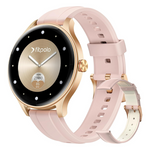 Fitpolo Women's 40mm Stylish Round Smartwatch (2 Bands)