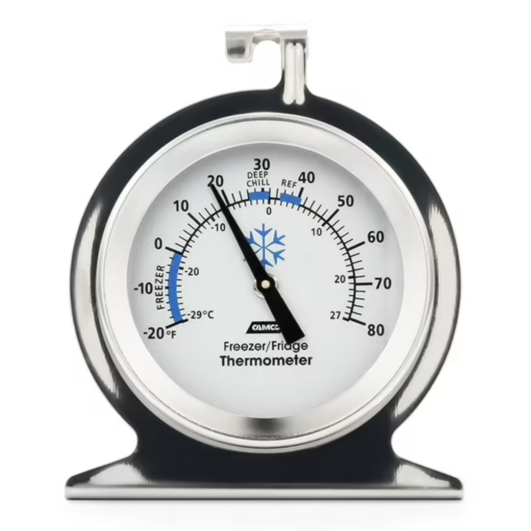 Camco Waterproof Refrigerator Thermometer (42114)