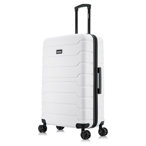 InUSA Trend 28'' Hardside Checked Luggage with Wheels