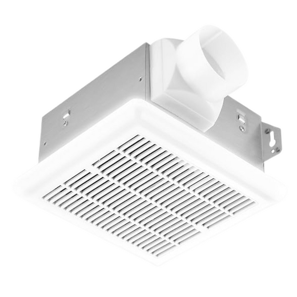 Tech Drive Bathroom Exhaust Fan with Light, 70 CFM