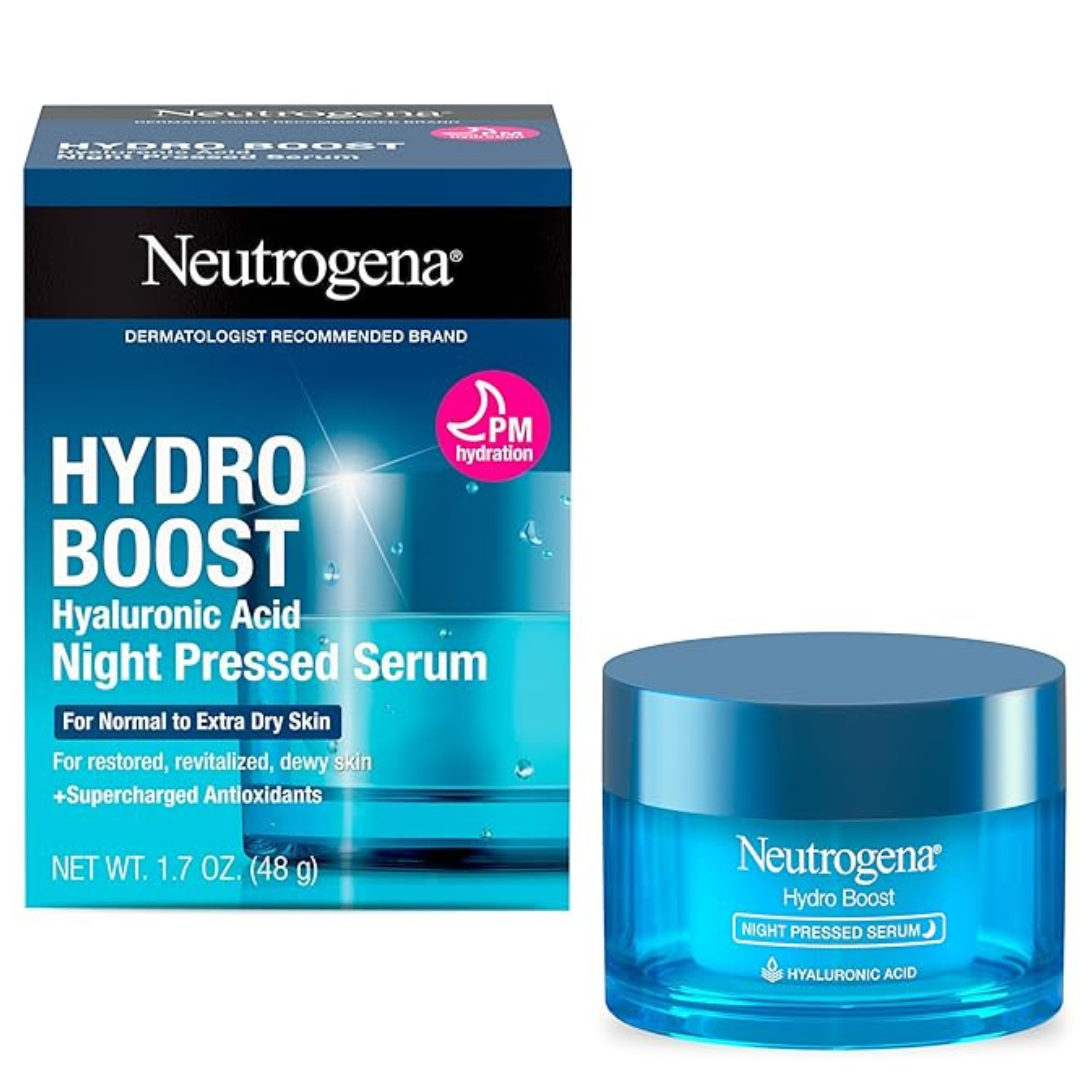 1.7-Oz Neutrogena Hydro Boost Hyaluronic Acid Night Pressed Serum