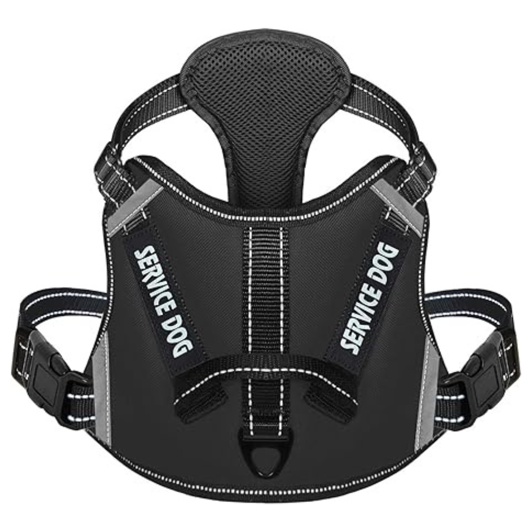 Cymiler No-Pull Adjustable Comfort Dog Vest Harness w/ Handle