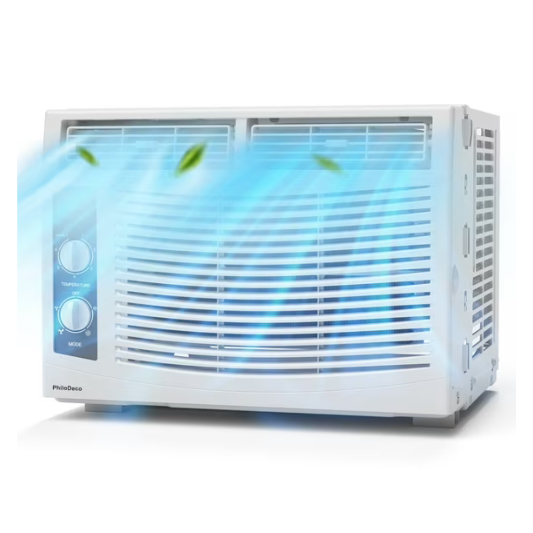 PhiloDeco 5000 BTU Window Air Conditioner